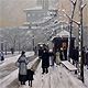 Winter In Paris - Eugene Galien-Laloue